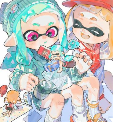 スプラトゥーンイラストかわいい、そしてその魅力を探る